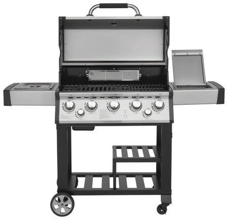 JUSTUS | Mars | Gasgrill mit offenen Gestell | 5 x 3,5 kW + 1 x 2,6 kW