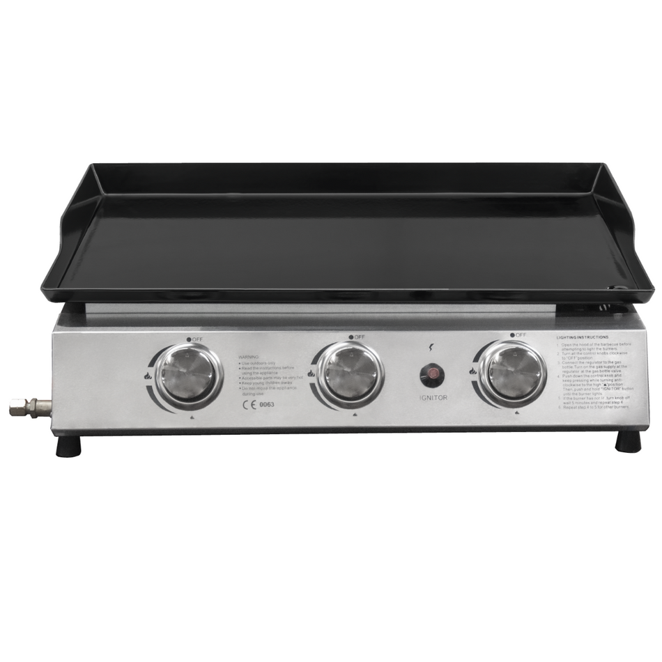 Justus | Grilleau 3 | BBQ-Gas-Plancha | 3 x 2,5 kW