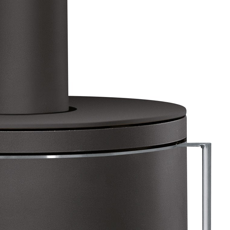 Justus Faro 2.0 | Korpus Stahl Schwarz | Abdeckplatte Stahl Schwarz