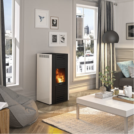 Justus Pelletofen Sirkos 2.0 Seidenweiß