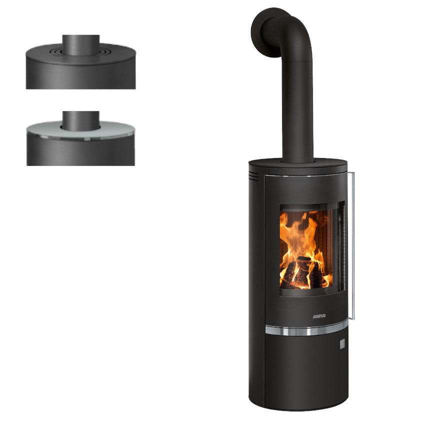 Justus Kaminofen Faro Top 2.0 Wahl der Abdeckplatte | klimaworld.com