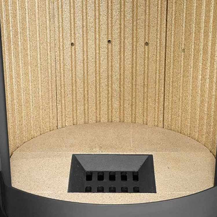 Faro W+2.0 - Speckstein, Korpus Stahl Gussgrau | innen | Klimaworld