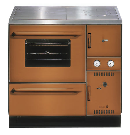 Wamsler wasserführender Küchenofen K 148 weiß links | Klimaworld.com