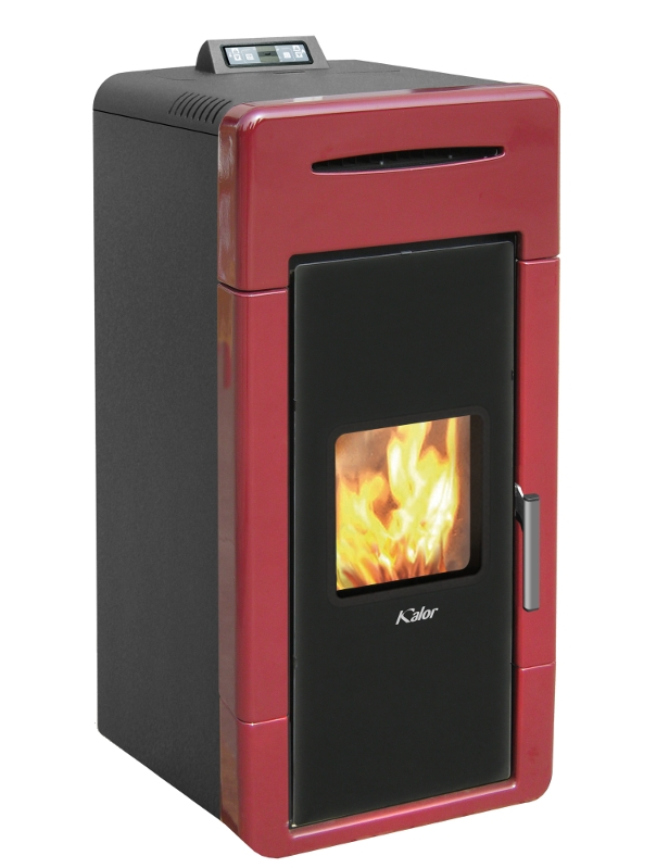 Kalor Pelletkamin Idro Sonia 28 bordeaux | klimaworld.com