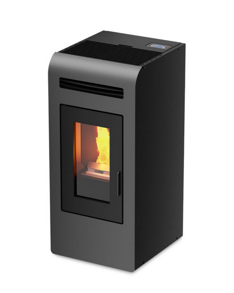 Kalor Pelletkamin Cayenne Angela 10 grau | klimaworld.com