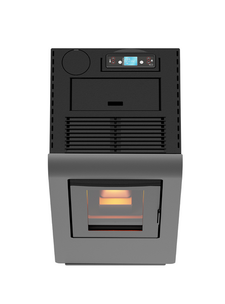 Kalor Pelletkamin Cayenne Denia 14C, grau | klimaworld.com