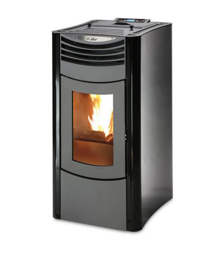 KALOR Pelletofen Ermetica 98 Nux Mod 8 schwarz | klimaworld.com