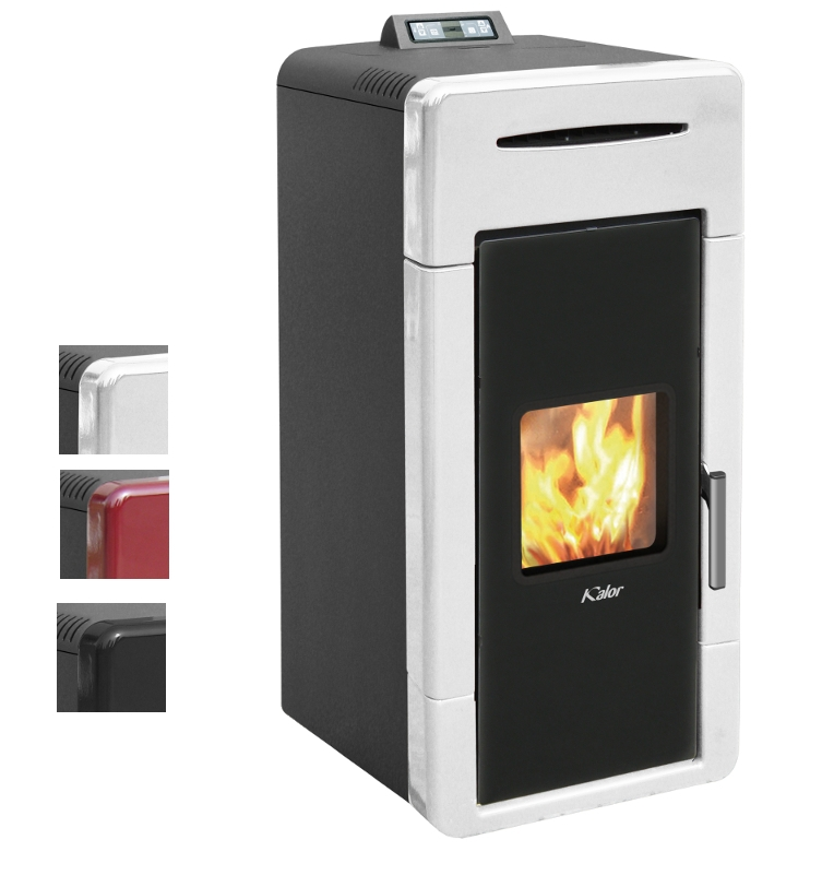 KALOR wasserführender Pelletofen Idro Daniela 20, Farbwahl | klimaworld.com

