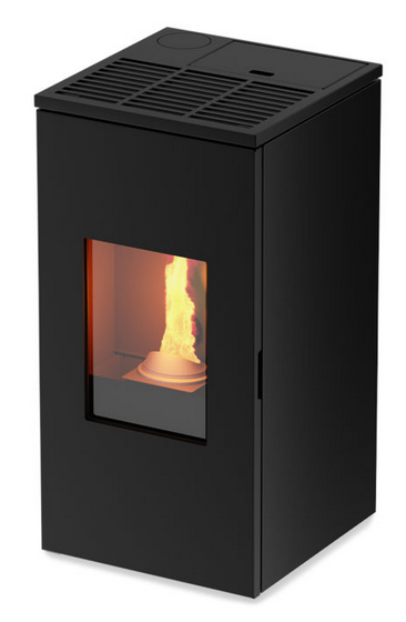 Kalor Pelletkamin Futura 7, schwarz | klimaworld.com