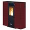 KALOR Pelletkamin | Quadra Mod 6 | 6,2 kW | Bordeaux