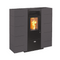 KALOR Pelletkamin | Quadra Mod 6 | 6,2 kW | Grau