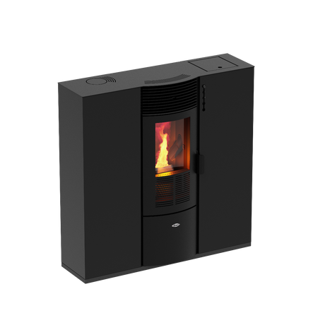 KALOR Pelletofen Quadra Mod 8C schwarz | klimaworld.com