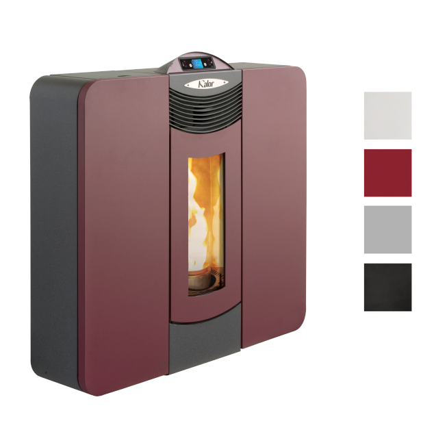 KALOR Pelletofen Quadra Line Mod. 12C Farbwahl | klimaworld.com