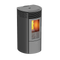 KALOR Pelletkamin | Redonda Basic Mod 12 | 8,7 kW | Grau