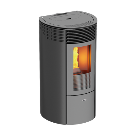 KALOR Pelletofen Redonda Basic Mod 12 grau | klimaworld.com
