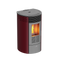 KALOR Pelletkamin | Redonda Basic Mod 8 | 6,3 kW | Bordeaux