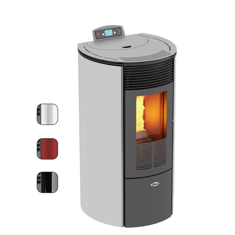 KALOR Pelletofen Redonda Glas Mod 12 Farbwahl | klimaworld.com
