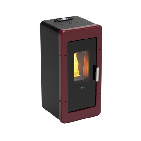 KALOR Pelletofen Idro Mara 14 bordeaux | klimaworld.com

