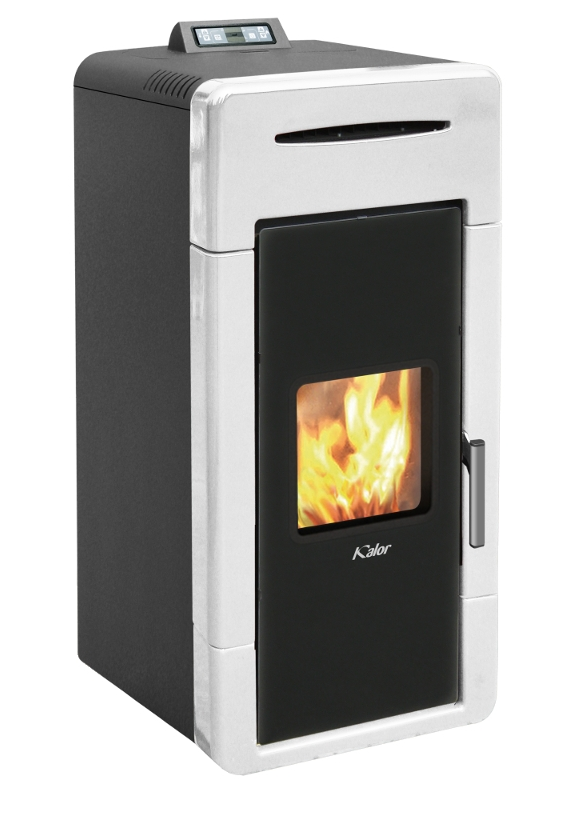 Kalor Pelletkamin Idro Sonia 28, weiss | klimaworld.com
