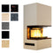 Hajduk Kaminbausatz Pure Extra mit Volcano 3PLh|11 kW|Farbwahl