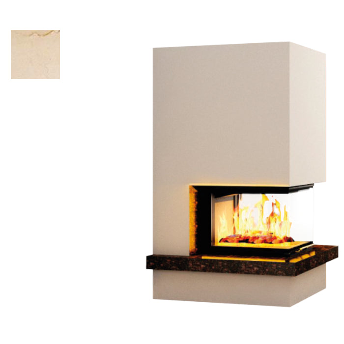 Hajduk Kaminbausatz Royal Extra| Crema Marfil| Klimaworld.com