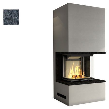 Hajduk Kaminbausatz Pure| Steel Grey| Klimaworld.com