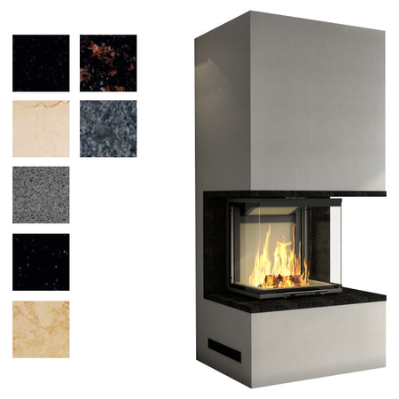 Kaminbausatz Pure mit Smart 3PLh| 7,5 kW| Farbwahl| Klimaworld.com