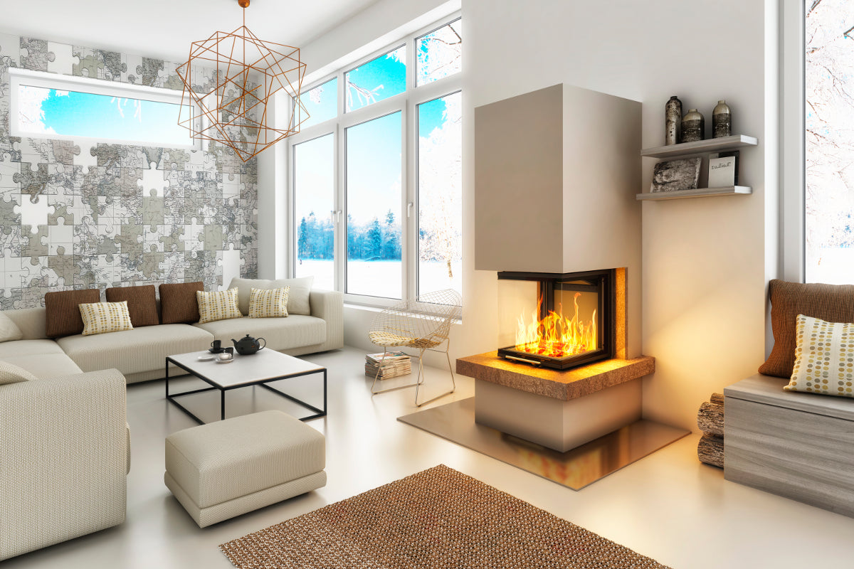 Kaminbausatz Royal mit Smart 3PLh| 7,5 kW| Ambientebild| Klimaworld.com