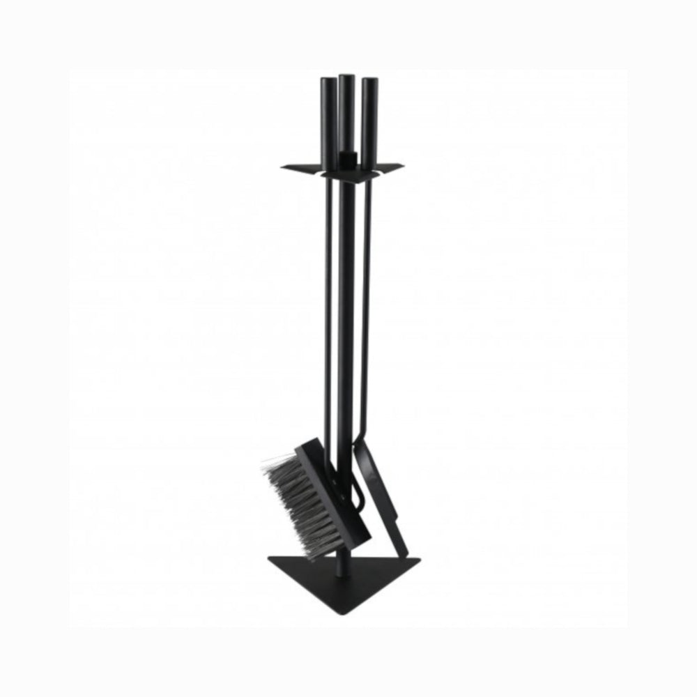 KaminoFlam | Kaminbesteck 3-teilig schwarz | Klimaworld.com