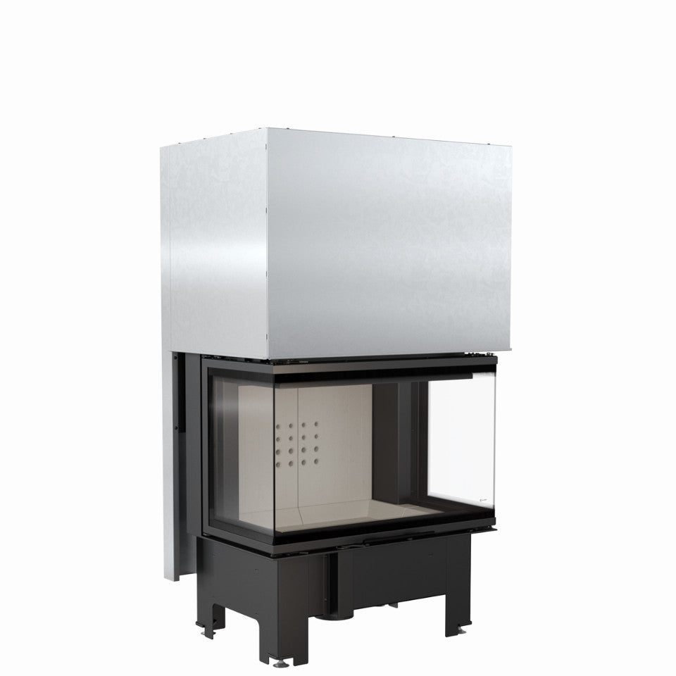 ThermoFlux Kamineinsatz TFA10-HLRF 80/40 | 3-seitig, Guillotine | 10 kW ➔ www.klimaworld.com