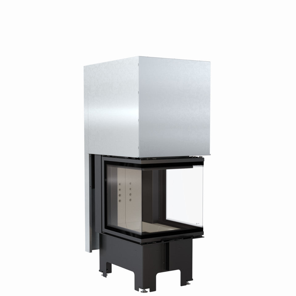 ThermoFlux Kamineinsatz TFA8-HLRF 50/50 | 3-seitig, Guillotine | 8 kW ➔ www.klimaworld.com
 
