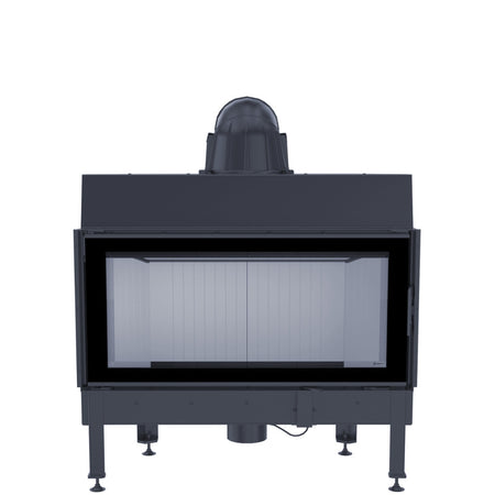 ThermoFlux Kamineinsatz TFC10-K | gerade, Klapptür | 10 kW ➔ www.klimaworld.com