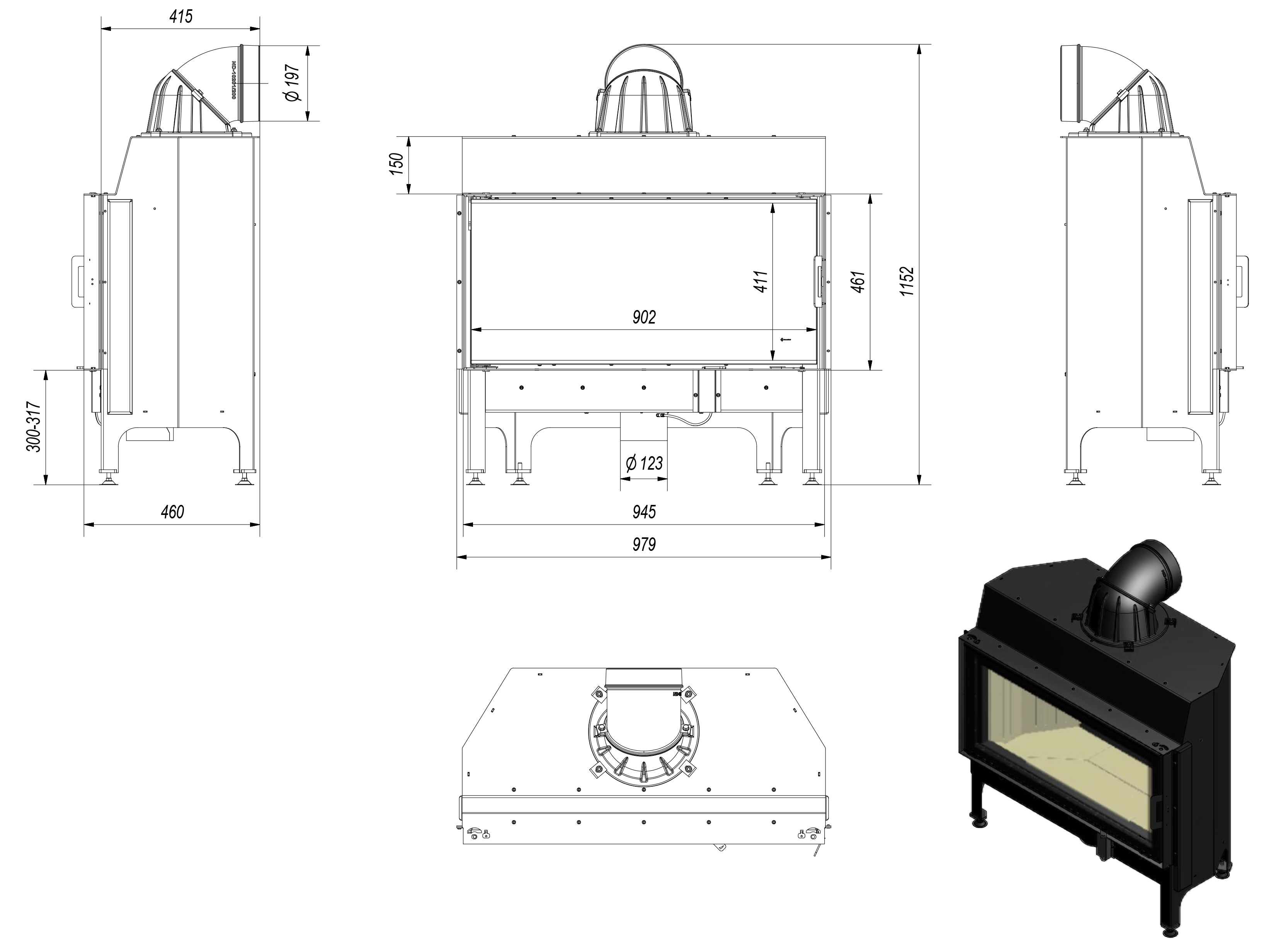 Technische Zeichnung - TFC10-K \1