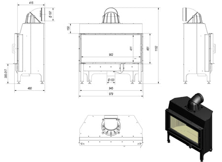 Technische Zeichnung - TFC10-K \1