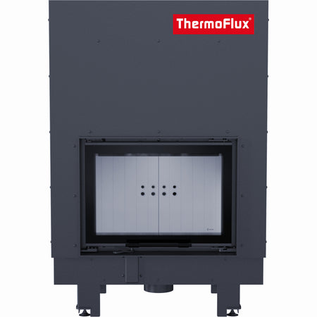 ThermoFlux Kamineinsatz TFD7-H | gerade, hochschiebbar | 10 kW 