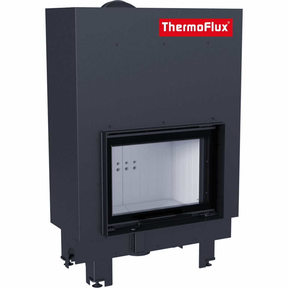 ThermoFlux Kamineinsatz TFD7-H | gerade, hochschiebbar | 10 kW 