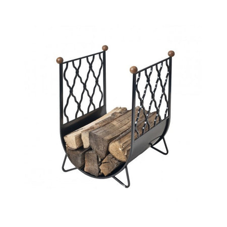 Mijava Kaminkorb ( ohne Holz und Kaminbesteck)