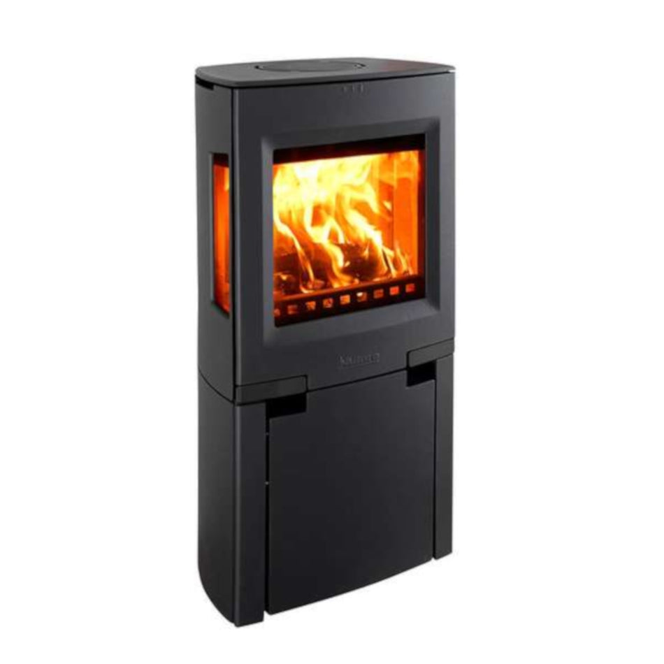 Kaminofen | Aduro 13.1 | Stahl | 3 Scheiben | großes Holzfach mit Tür | 5 kW