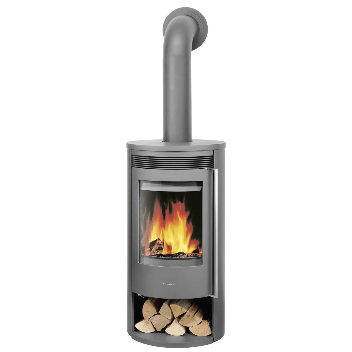 ORANIER | Arktis Neo 5 | Kaminofen | 5.0 kW | Grau