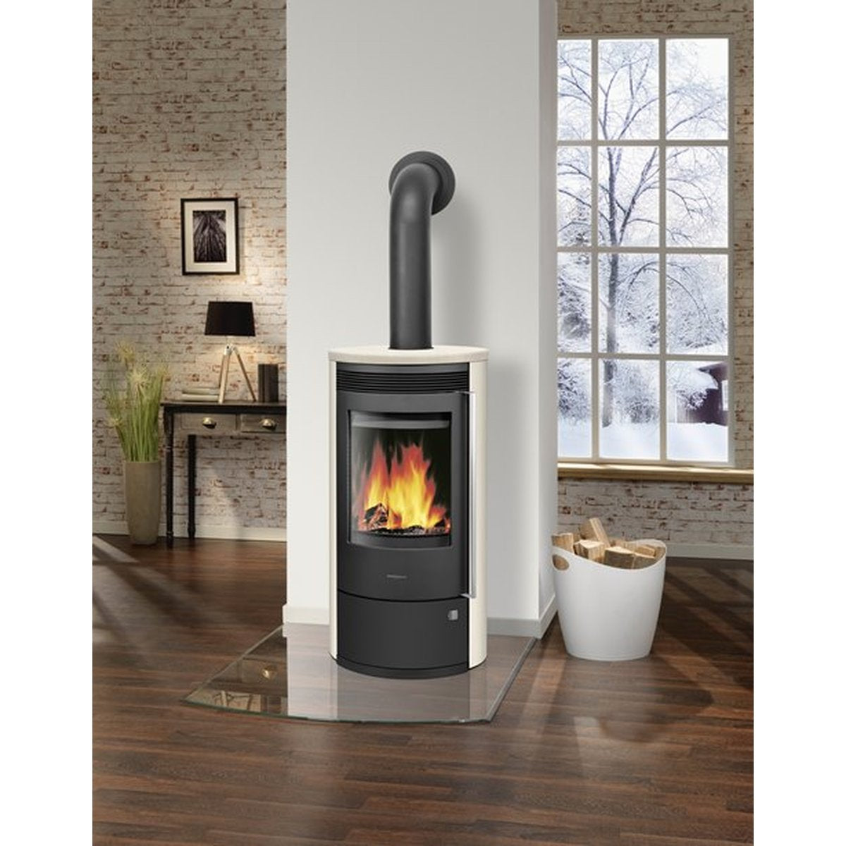 ORANIER | Arktis Neo7 | Kaminofen | 7.0 kW | Wohnzimmer