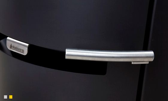 Kaminofen Aduro 1-1, schwarz, Stahl 6kW