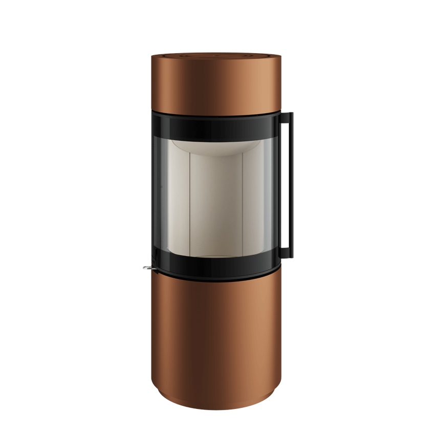 Spartherm Kaminofen Passo XS | Rostbraun-Metallic 5,9 kW