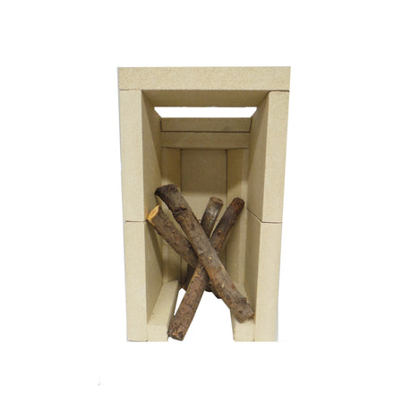 Vermiculite-Platte | Brandschutzplatte 400x600x25mm | Schamott-Ersatz