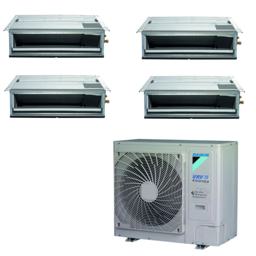 Daikin VRV Klimaanlage | 3xFXSQ25A 1xFXSQ32A+RXYSCQ4T