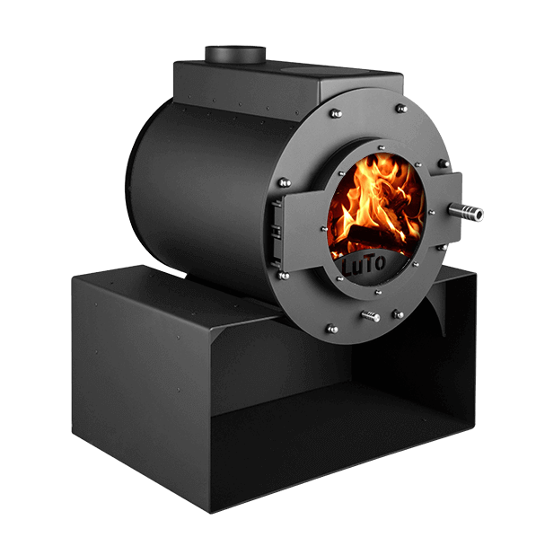 KANUK | Kaminofen Kanuk® - LUTO XV | schwarz | 15 kW