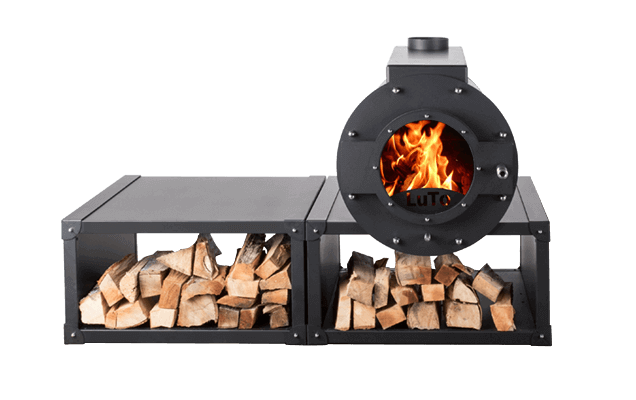 KANUK | Kaminofen Kanuk® - LUTO XV | schwarz | 15 kW