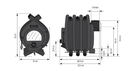 Kanuk Original - maße