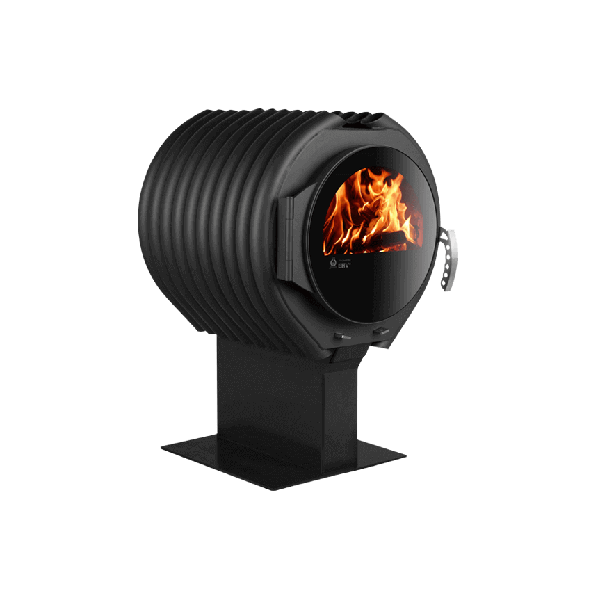 KANUK | Kaminofen Kanuk® - TUBE Tower | schwarz | 8 kW