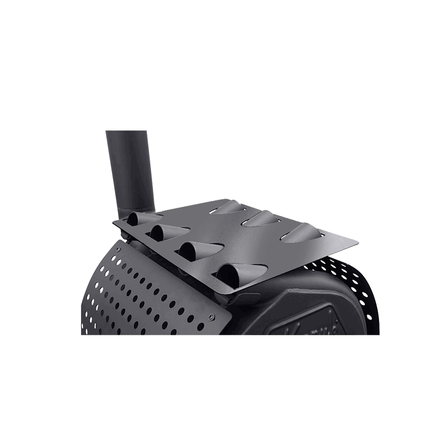 KANUK | Kanuk® Original Warmluftofen | 13 kW - Warmhalteplatte offen