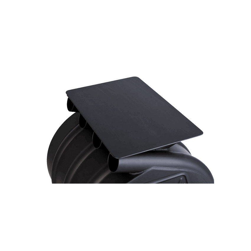 KANUK | Kanuk® Original Warmluftofen | 13 kW - Warmhalteplatte geschlossen